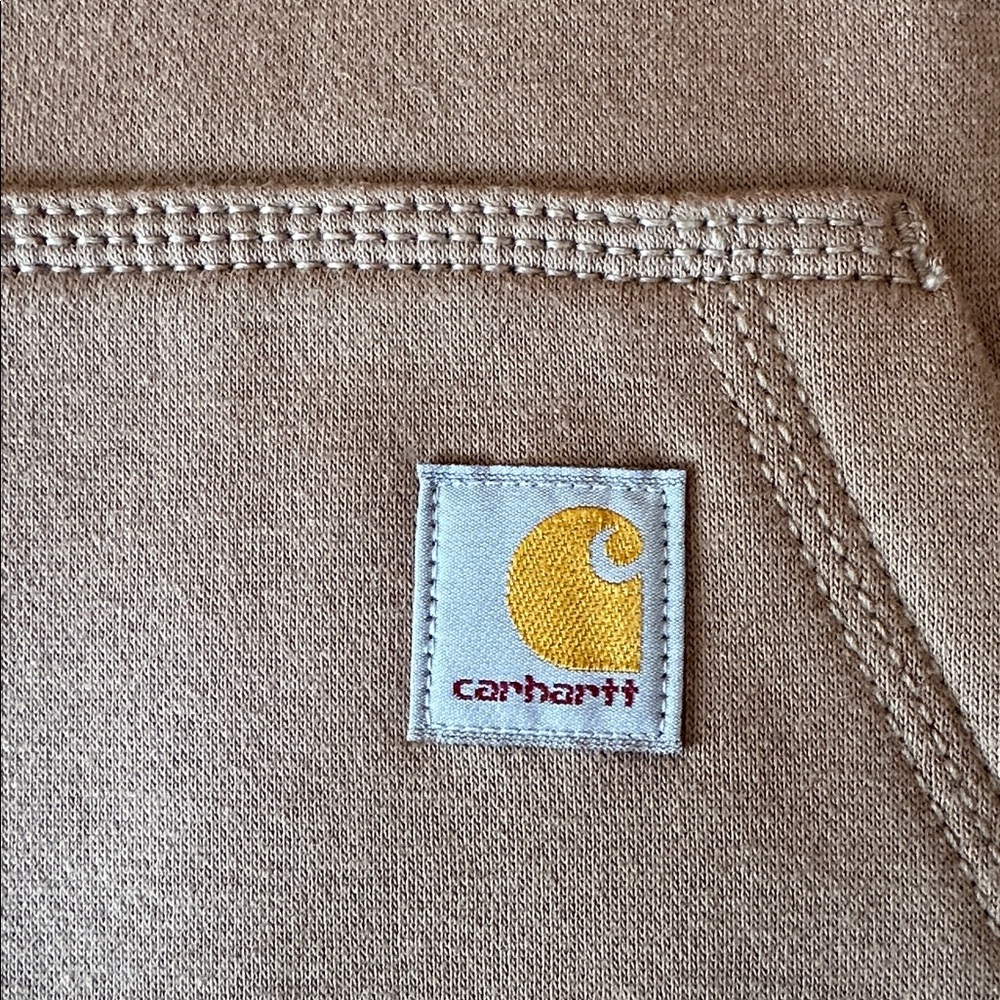 Carhartt Tan Pullover Hoodie - Picture 2 of 5